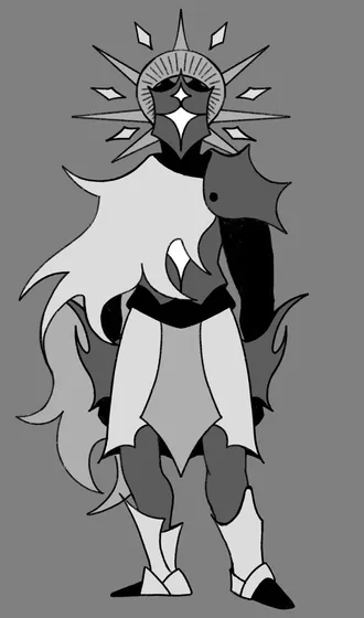 Sunfall knight concept art